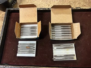 MACHINIST RdnCLATHE MILL Machinist Lot of Greenfield Taps 8/32" LH & 1/4 - 28 LH - Picture 1 of 7