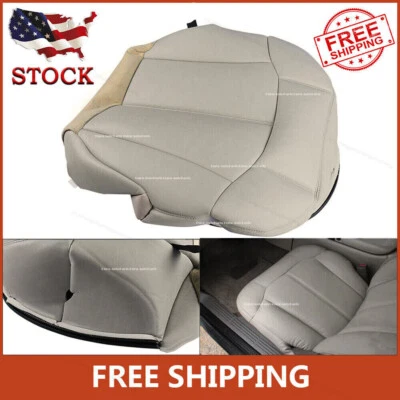 Cubierta de asiento inferior del conductor color tostado 522 Fit 1999 2000 2001 2002 Chevy Tahoe Suburban Foto 1 de 4