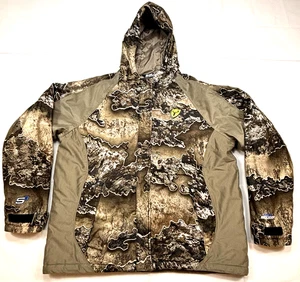 Shield Series Men XL Realtree Excape Camouflage Rain Blocker Hunt Coat Insulated - Picture 1 of 24