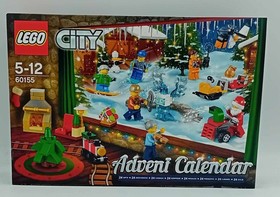 LEGO City 60155 Advent Calendar Advent Calendar Santa Claus 2017 NEW