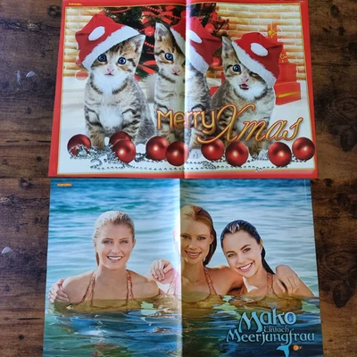 Mako einfach Meerjungfrau Katze Poster Sammlung Konvolut Gr. M - Bild 1 von 3