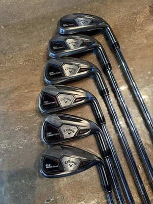 Callaway Big Bertha 2017 OS iron Set (5,6,7,8,9,and SW) Speedstep 80R shafts VGC - Image 1 of 4