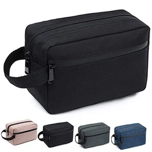 Travel Toiletry Bag for Women and Men, Water-resistant Shaving Bag for - Picture 1 of 5