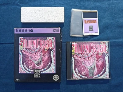 Alien Crush (TurboGrafx-16 1989 TG-16) Complete In Box CIB Tested - Image 1 of 3