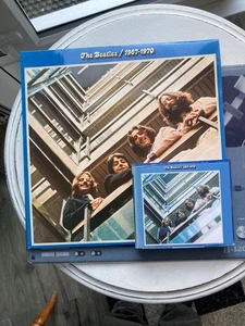 THE BEATLES 67-70 MUSEUM MINT BLUE VINYL 2LP SET 🍎 & 2CD BOXSET APPLE 🍏 NM CDS - Picture 1 of 21