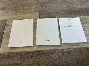 2 ROLEX QUITTUNGSHALTER UND REPARATURBEUTEL - Bild 1 von 5