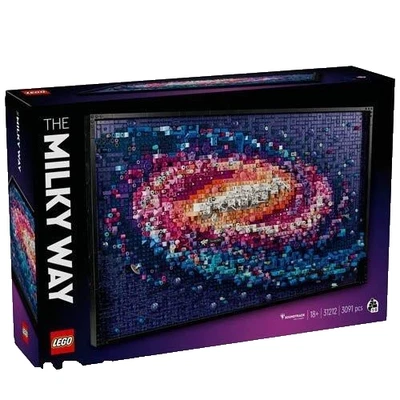 NEW LEGO Art Milky Way Galaxy Wall Art Decor, 31212 - Image 1 of 4