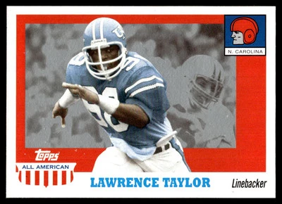 2005 Topps All American #17 Lawrence Taylor North Carolina Tar Heels MINT! - Image 1 of 2