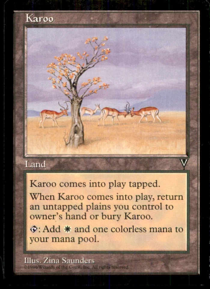 MTG Karoo LP Light Play Visions [4425] - Image 1 of 1