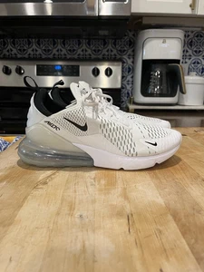 Size 10.5 - Nike Air Max 270 Mens White Athletic Shoes AH8050-100 - Picture 1 of 5
