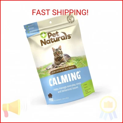 Pet Naturals Calming Chews for Cats, 30 Chews - Behavioral Support and Anxiety R - Image 1 of 2