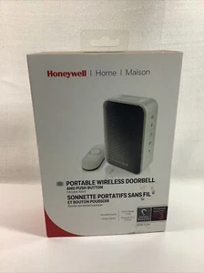New Honeywell Home - Series 3: Wireless Portable Doorbell with Push Button (E8) - Picture 1 of 6