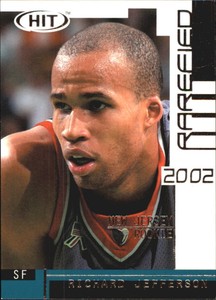 2002 SAGE HIT Rarefied Silver #R23 Richard Jefferson