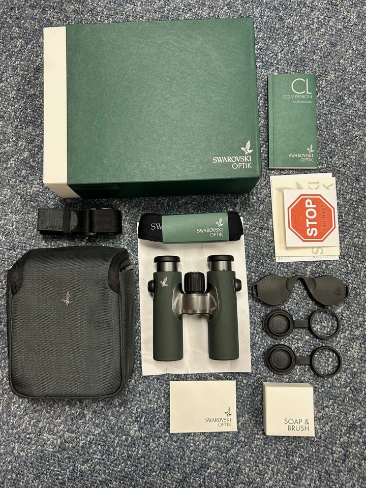 Swarovski CL Companion 8x30 Binoculars Green + WN Wild Nature - Brand New in Box - Image 1 of 4