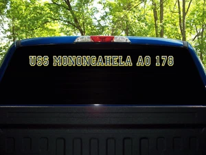 USS MONONGAHELA AO 178 Decal US NAVY Military USN S01 - Picture 1 of 6