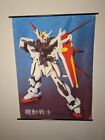 Gundam Seed Aile Strike X-105 Anime Wall Scroll Vintage
