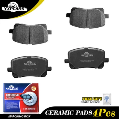 Front Ceramic Brake Pads For 2003 - 2007 2008 Toyota Corolla Matrix Pontiac Vibe - Image 1 of 4