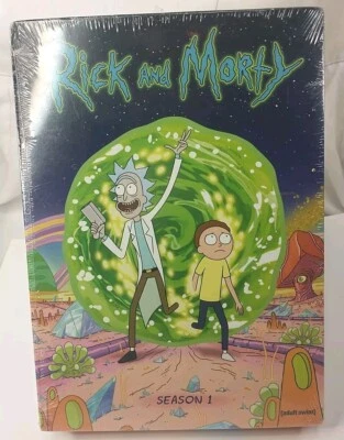 Rick And Morty Complete First  And Second Season New Sealed DVD - Image 1 of 4
