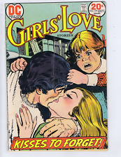 Girls' Love Stories #179 DC Pub 1973 '' Kisses to Forget  ! ''
