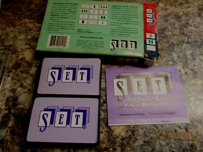 SET, The Family Game of Visual Perception, Complete, 1991 - Image 1 of 2