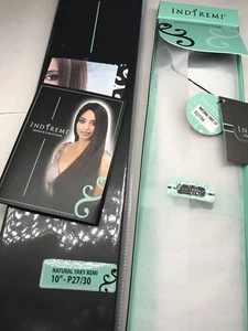 Tejido de cabello IndiRemi® Virgin Remi - TEJIDO NATURAL YAKY 10"_#P27/30 - Imagen 1 de 2
