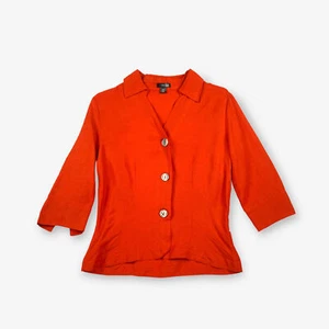Vintage Blazer Shirt/Jacket Red Small - Picture 1 of 4