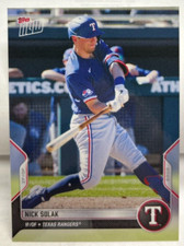 Nick Solak 2022 Topps Now Road To Opening Day SP #OD-218 - TEXAS RANGERS