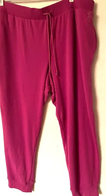 Pantalones deportivos Victoria Secret polar XXL para mujer rosa púrpura Foto 1 de 4