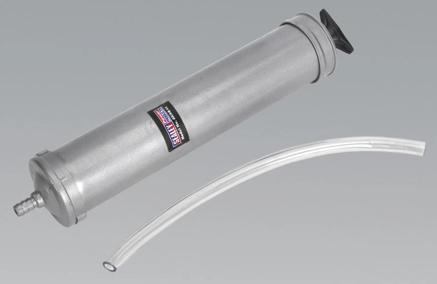 Sealey AK46 Oil Suction Syringe 500ml Metal Body Post
