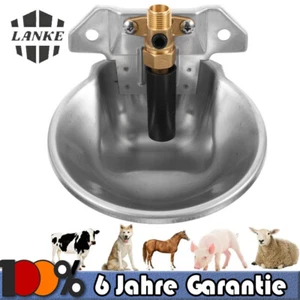 Automatischer Schaf-Ziegen-Wassernapf mit Kupferventil Viehtränke Wasserspender - Bild 1 von 13