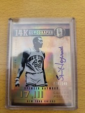 2011-12 Panini Gold Standard 14K Autographs /149 Spencer Haywood Auto HOF Knicks
