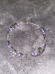 Papa Roach Jerry Horton gebrauchte Gitarrensaite Totenkopf Armband - Bild 1 von 6