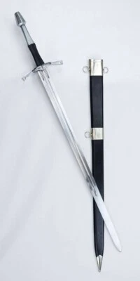 Espada larga con empuñadura de anillo del siglo XV - Versión de combate escénico - Deepeeka. Foto 1 de 3