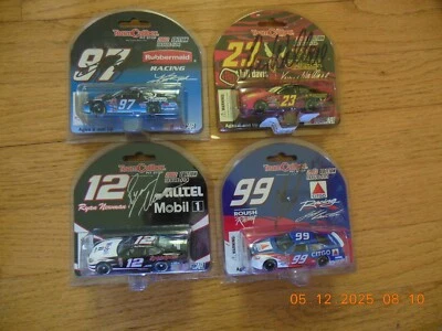 2002 & 2003 1/64 Team Caliber Newman, Kurt Busch, Burton & K. Wallace All Auto'd - Image 1 of 4