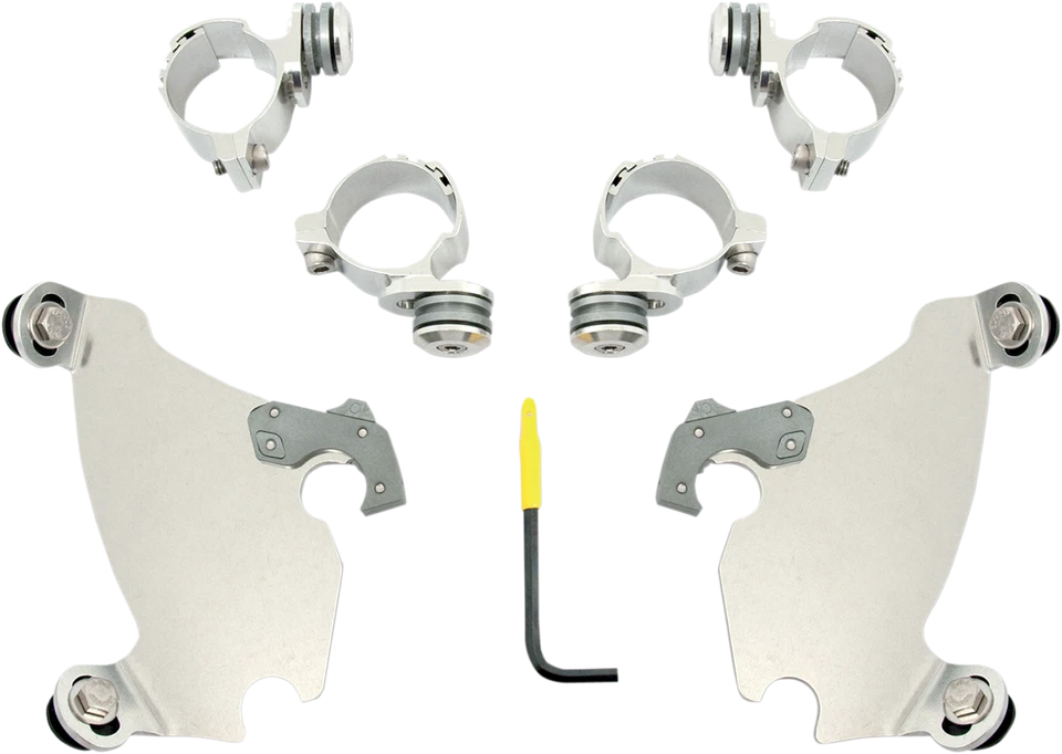 Kit de montaje de gatillo-bloqueo pulido Memphis Shades para carenado de guantelete MEK1981 Foto 1 de 1