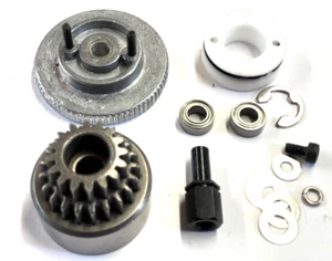 Flywheel + Clutch 16+21T Clutch Bell & Bearings set  1/10 Nitro VX & SH Engines - Picture 1 of 1