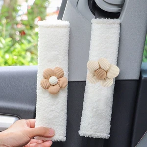 1Pc 3D Cartoon Auto Car Styling Seat Belt Cover Shoulder Strap Harness Cushion - Picture 1 of 11