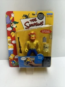 NUEVA Figura Interactiva The Simpsons World of Springfield Ragin' Willie 2002 - Imagen 1 de 10