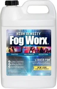 FogWorx Extreme High Density Fog 1Gallon Long Lasting,Odorless Water Based Fluid - Picture 1 of 10