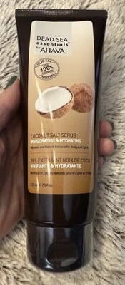 Ahava Dead Sea Essentials Coconut Salt Scrub 7.5 Oz, Invigorating And Hydrating - Image 1 of 2