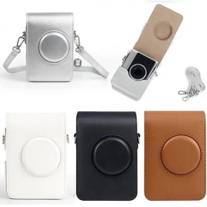PU Leather Carrying Case Shoulder Bag Travel For Fujifilm Instax mini EVO Camera - Picture 1 of 21