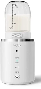 Calentador de botellas portátil Bioby 3 minutos fas artículo 3181 2 adaptadores - Imagen 1 de 9