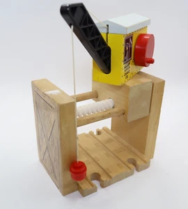Thomas & Friends Wooden Train Railway Sodor Cargo Co. Crane Double Track - Picture 1 of 3