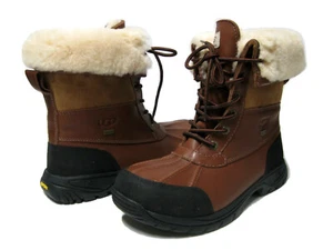 UGG BUTTE MEN WINTER BOOTS LEATHER WORCHESTER US 11 /UK 10 /EU 44 - Picture 1 of 5