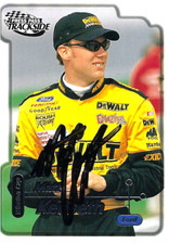MATT KENSETH - AUTOGRAPHED - 2000 PRESS PASS TRACKSIDE - CARD #22   [Y-29 ]