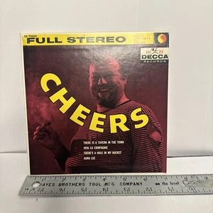 BURL IVES CHEERS EP 45 rpm  1959 Decca ED2650 ( with Ray Charles Singers) 4 SONG - Picture 1 of 6
