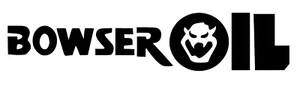 Mario Kart 8 Bowser Oil Racing Decal Sticker Car Window Nintendo Switch - Picture 1 of 1