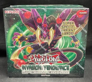 Yu-Gi-Oh! TCG: Invasion Vengeance Special Edition Display Case (10 Mini Box) NEW - Picture 1 of 5