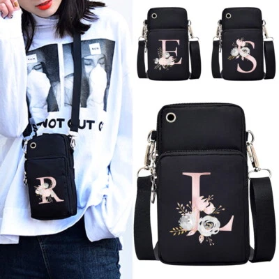 Damen Umhängetasche Handytasche Schultertasche Münzgeldbörse Geldbörse Handtasche - Bild 1 von 4