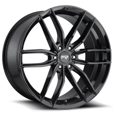 4-Niche M209 Vosso SUV 20x9 6x132 +35mm Gloss Black Wheels Rims 20" Inch Foto 1 de 2